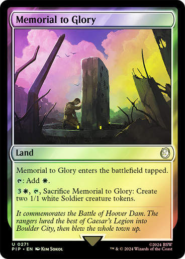 Memorial to Glory (pip) (271) / Foil