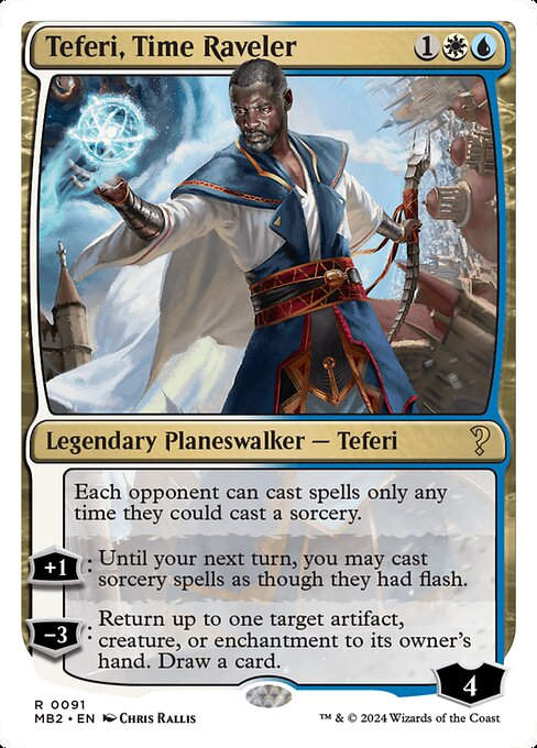 Teferi, Time Raveler (MB2) (91)