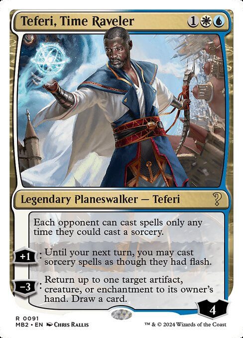 Teferi, Time Raveler (MB2) (91)