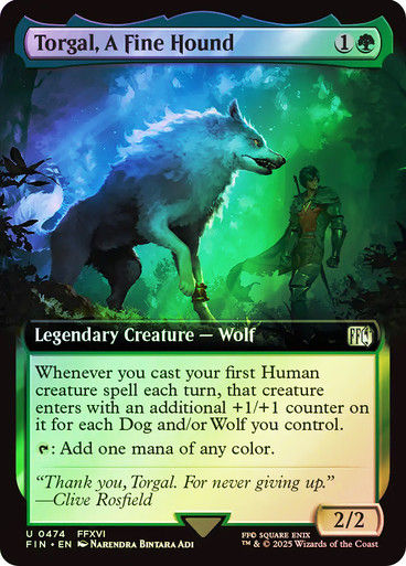 Torgal, A Fine Hound (FIN) (474) / Extended Art / Foil