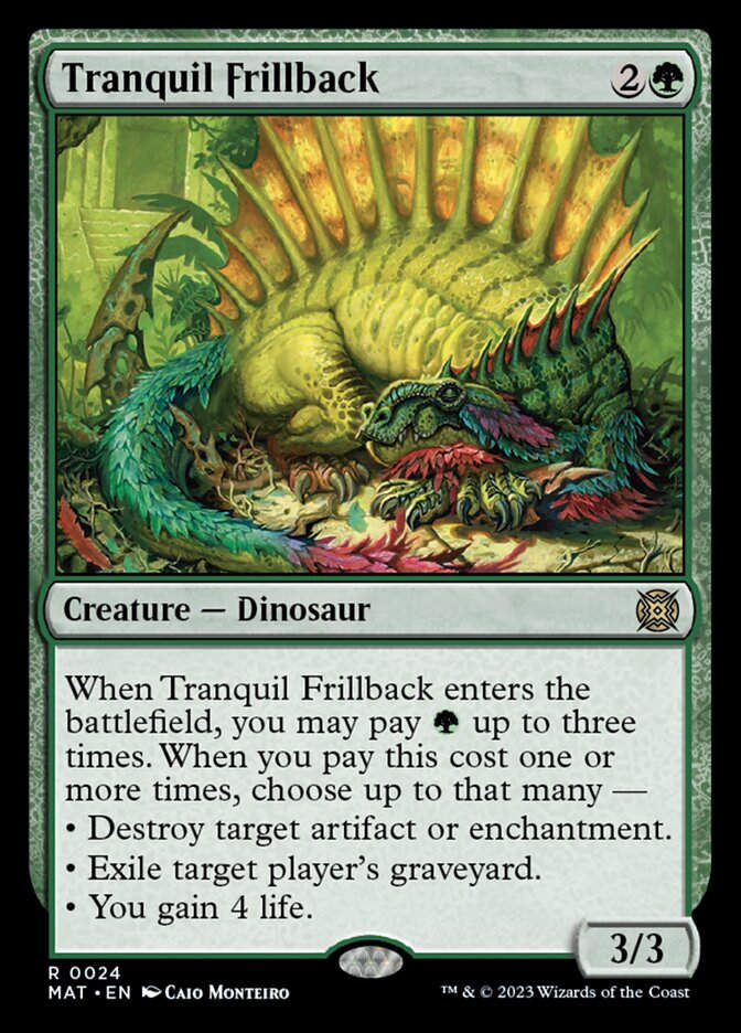 Tranquil Frillback (MAT)