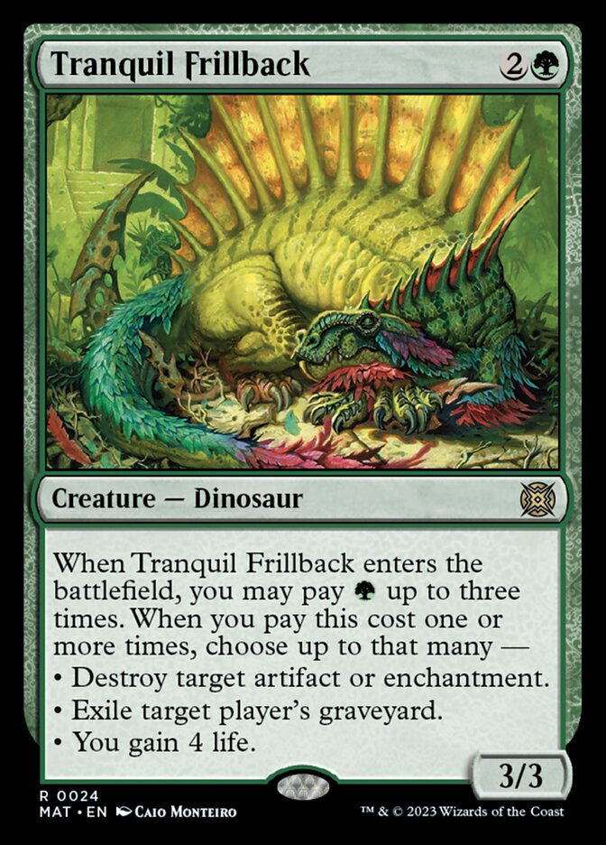 Tranquil Frillback (MAT)