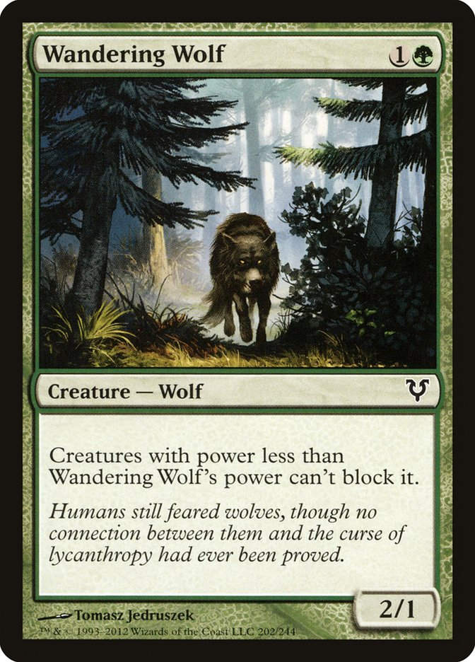 Wandering Wolf (AVR) (202) / Foil