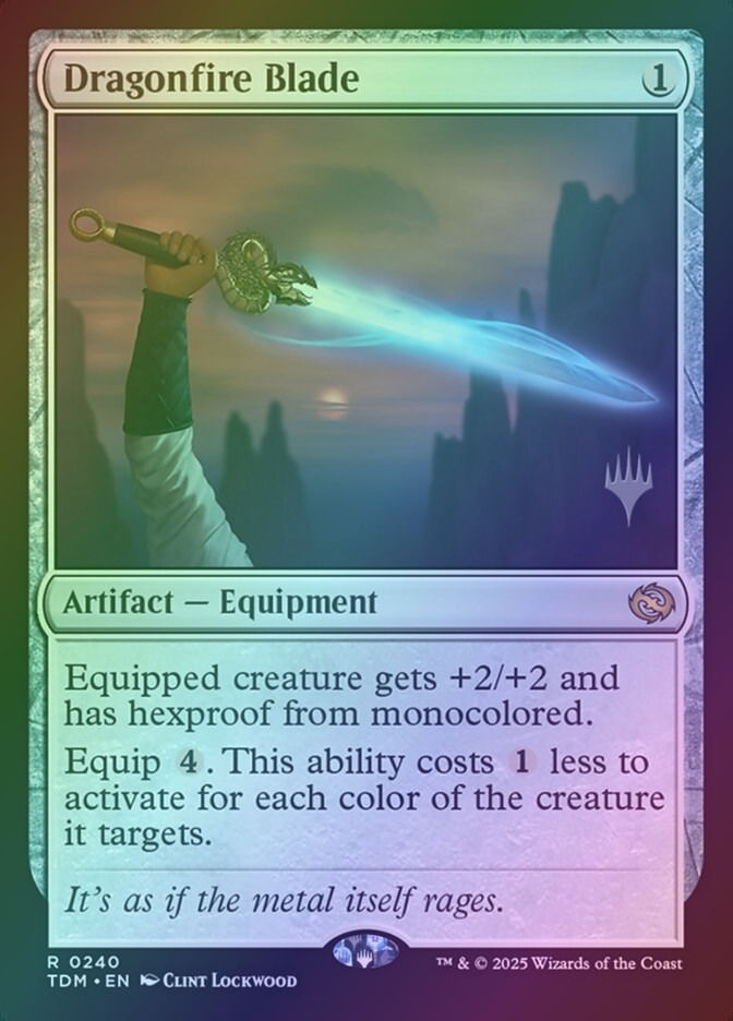 Dragonfire Blade (PTDM) (240p) / Foil