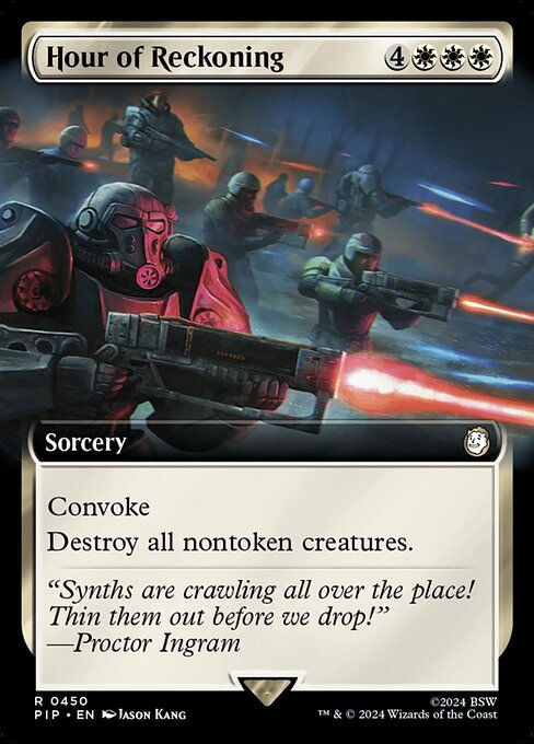Hour of Reckoning (pip) (450) / Extended Art