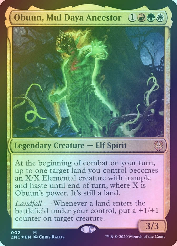 Obuun, Mul Daya Ancestor (ZNC) (2) / Foil