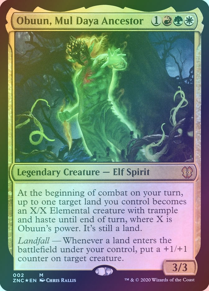 Obuun, Mul Daya Ancestor (ZNC) (2) / Foil