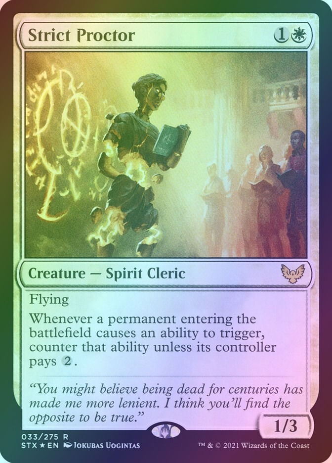 Strict Proctor (STX) (33) / Foil