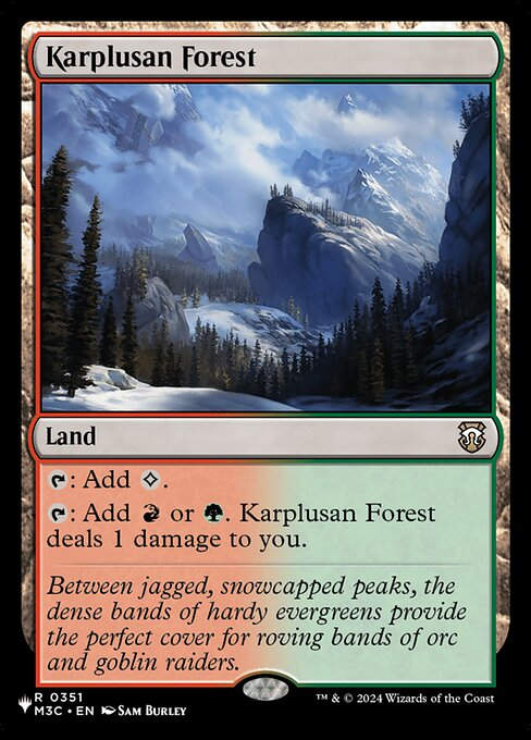 Karplusan Forest (PLST) (M3C-351)