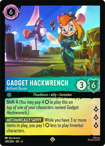 Gadget Hackwrench - Brilliant Bosun (LOR_AZU) / Foil