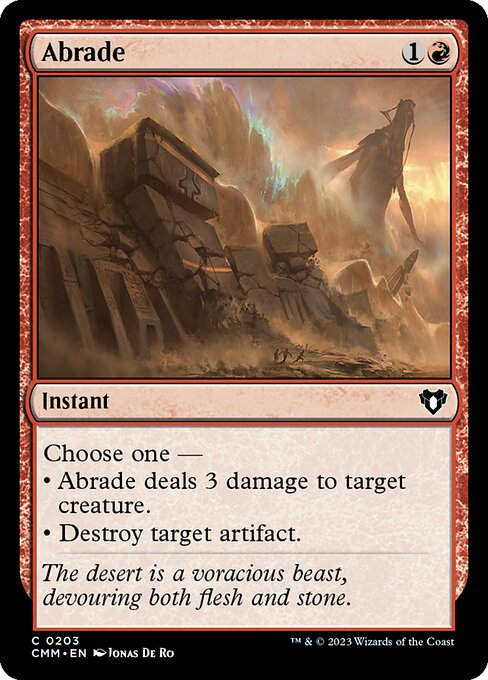 Abrade (cmm)