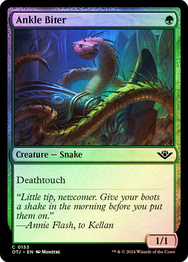 Ankle Biter (otj) (153) / Foil