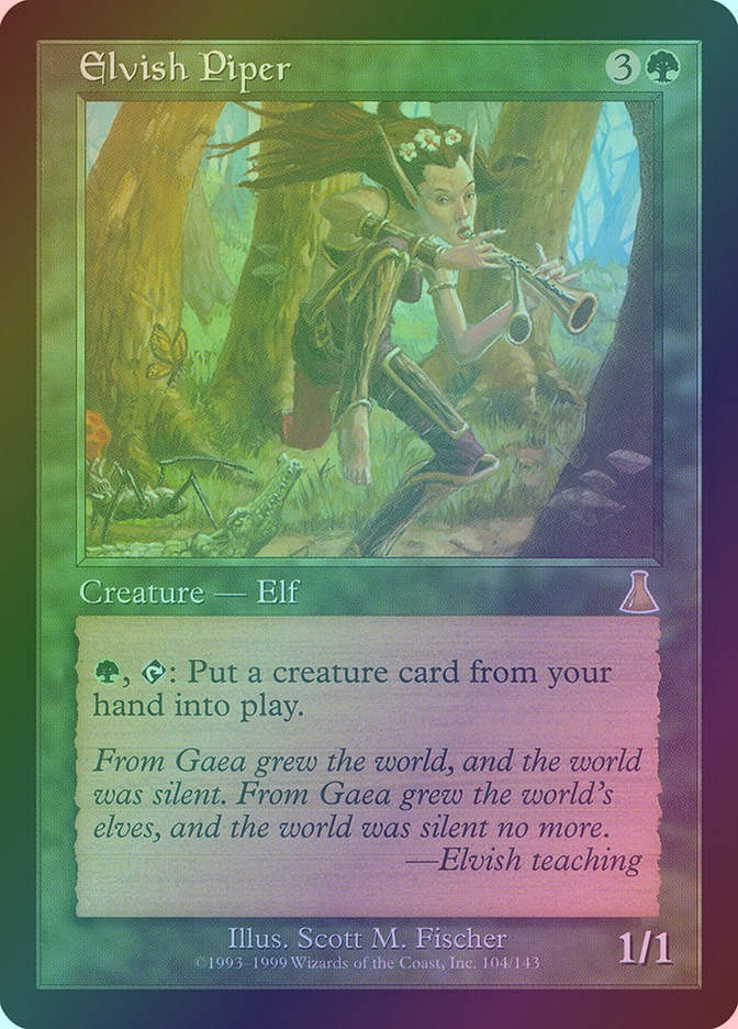 Elvish Piper (UDS) (104) / Foil