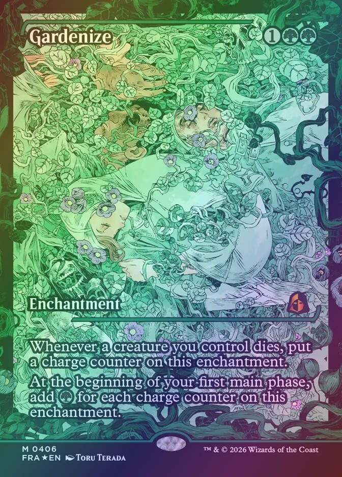Gardenize (FRA) (406) / Showcase / Foil