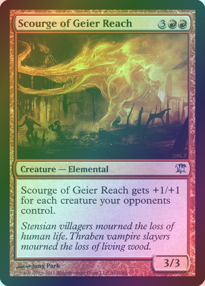 Scourge of Geier Reach (ISD) (162) / Foil