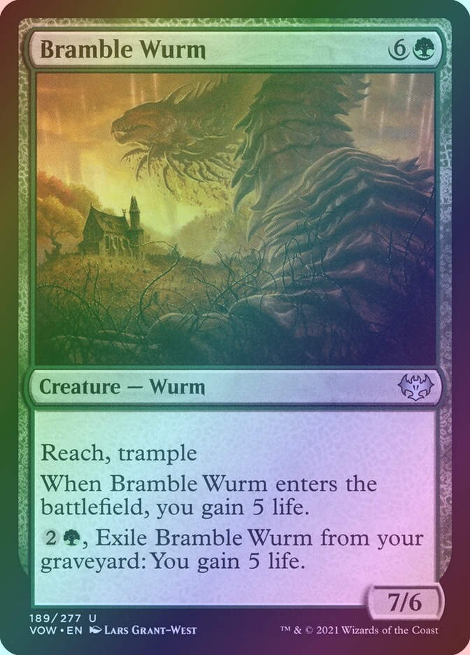 Bramble Wurm (VOW) (189) / Foil