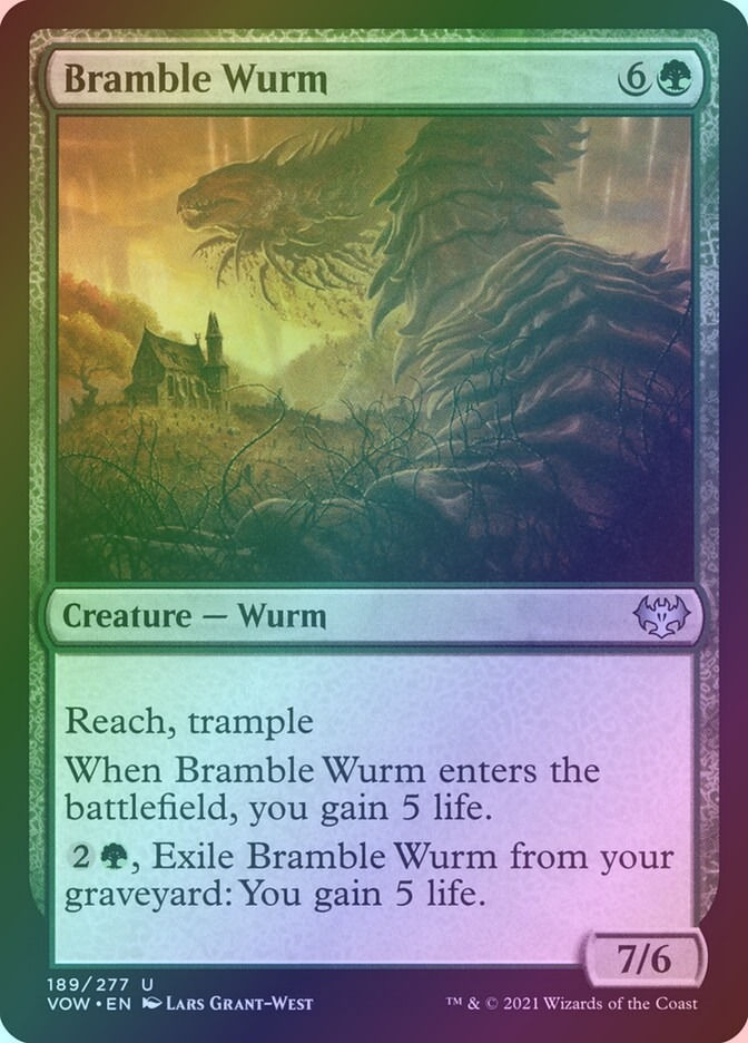 Bramble Wurm (VOW) (189) / Foil