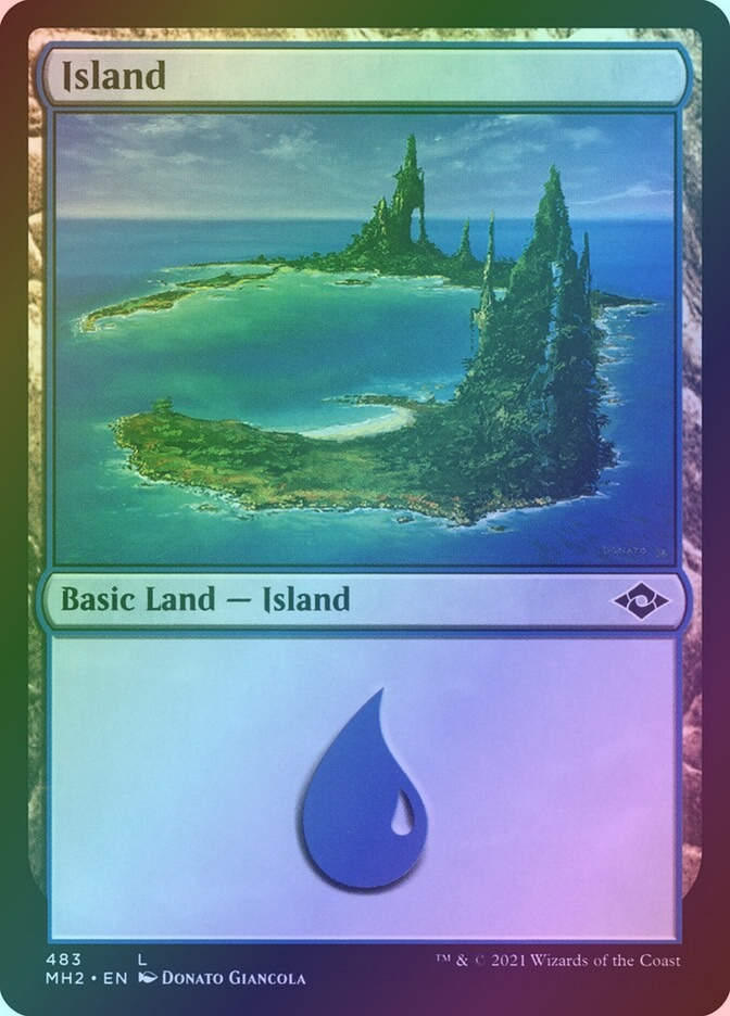 Island (MH2) (483) / Foil