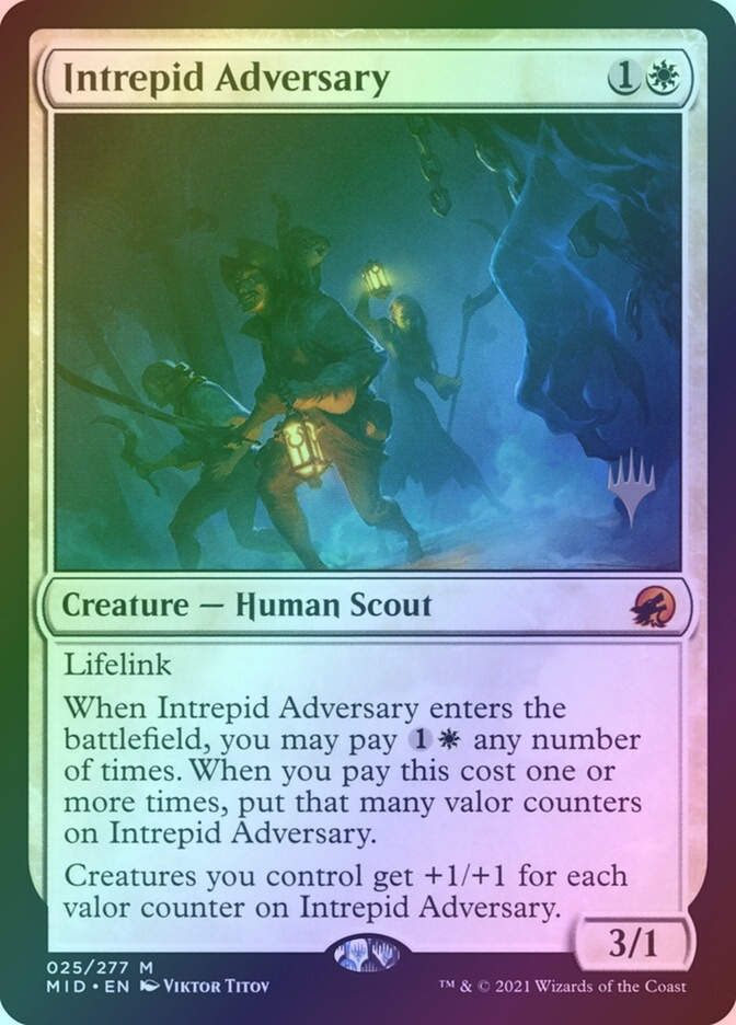 Intrepid Adversary (PMID) (25p) / Foil
