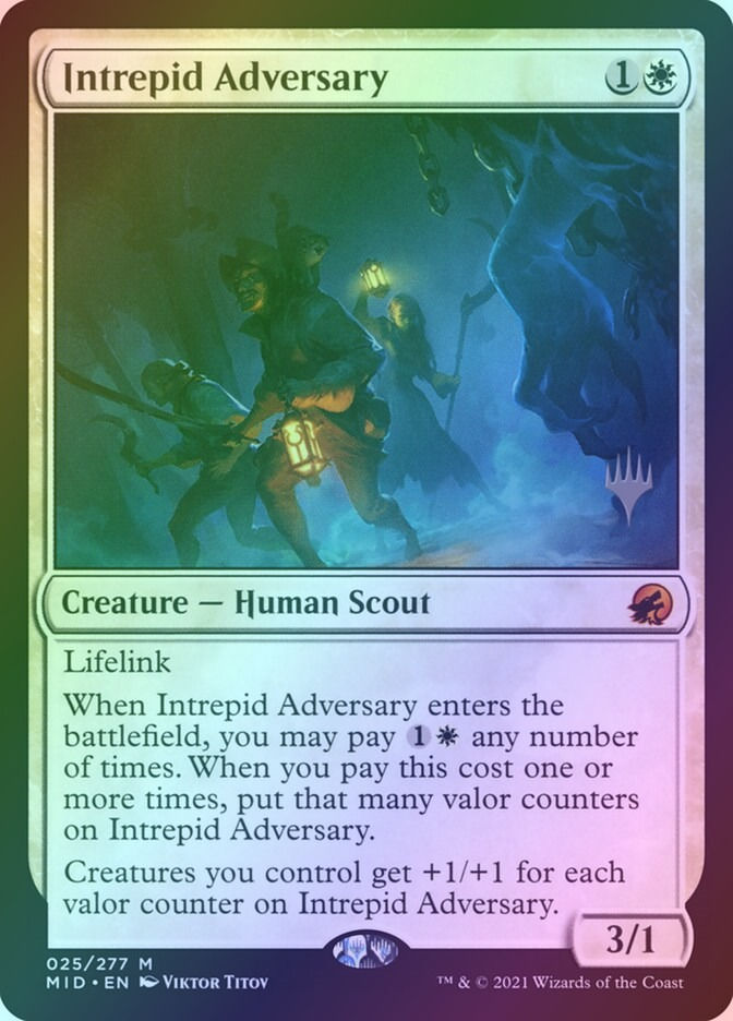 Intrepid Adversary (PMID) (25p) / Foil