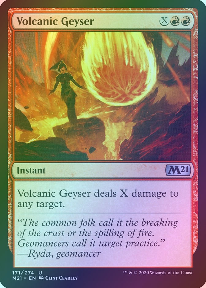 Volcanic Geyser (M21) (171) / Foil