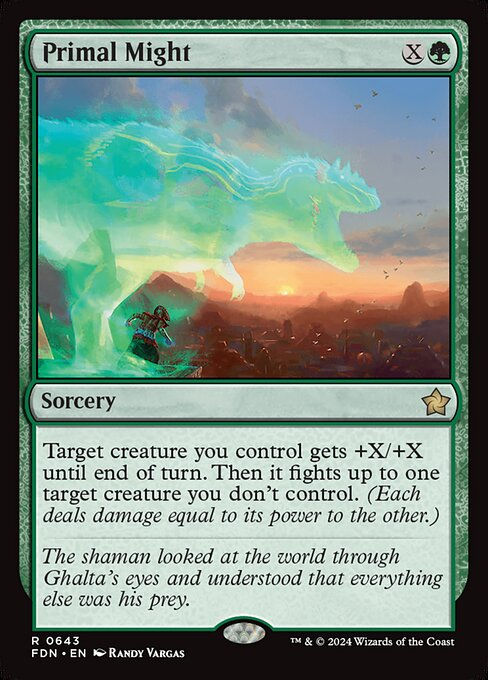 Primal Might (FDN) (643) (Starter)