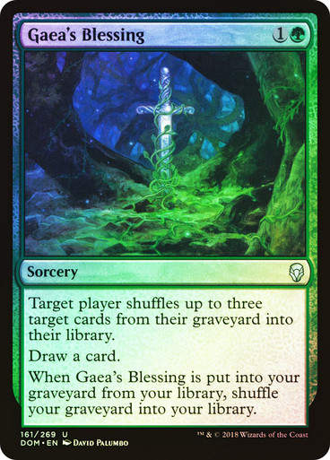 Gaea's Blessing (DOM) (161) / Foil