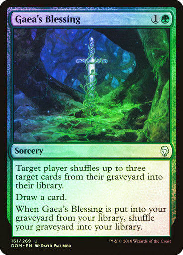 Gaea's Blessing (DOM) (161) / Foil