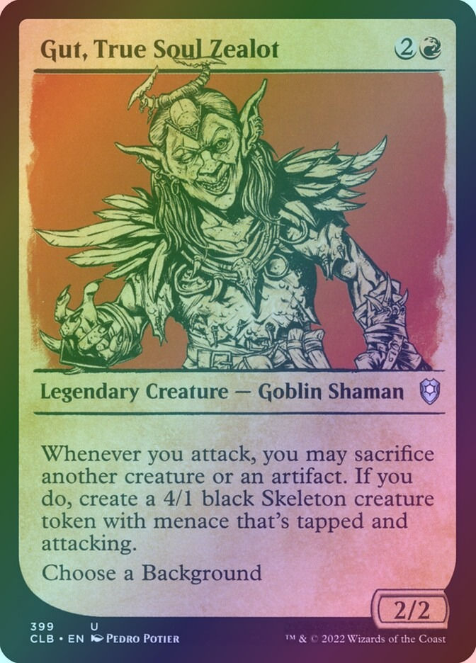 Gut, True Soul Zealot (CLB) (399) / Showcase / Foil