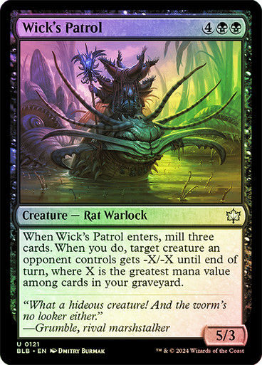 Wick's Patrol (blb) (121) / Foil