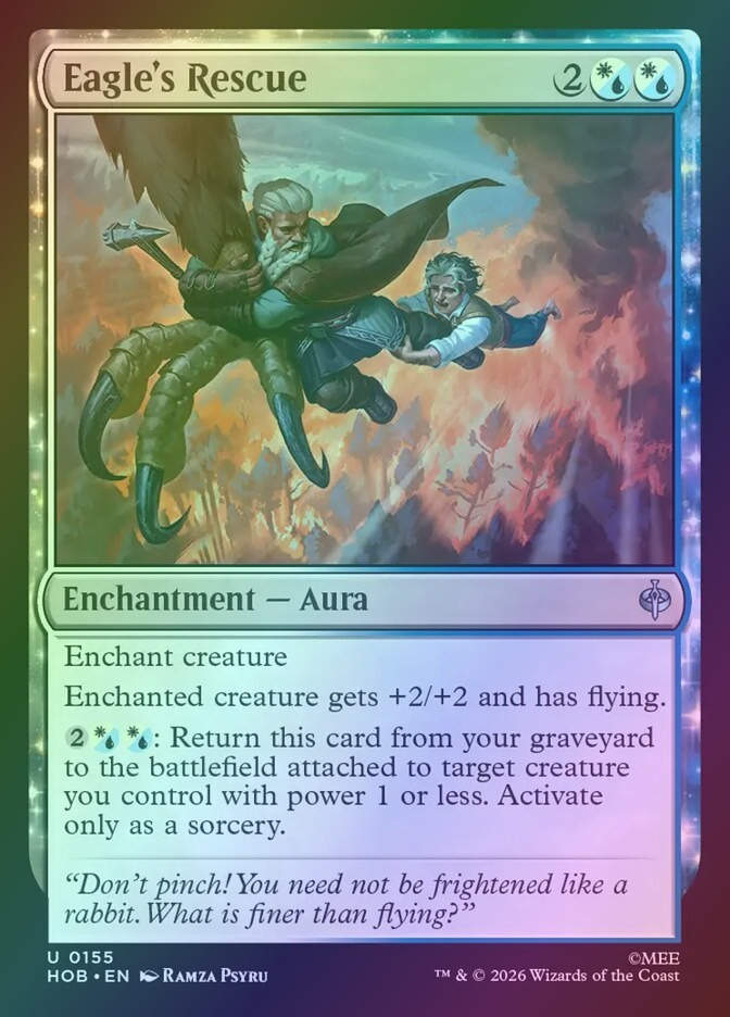Eagle's Rescue (HOB) (155) / Foil