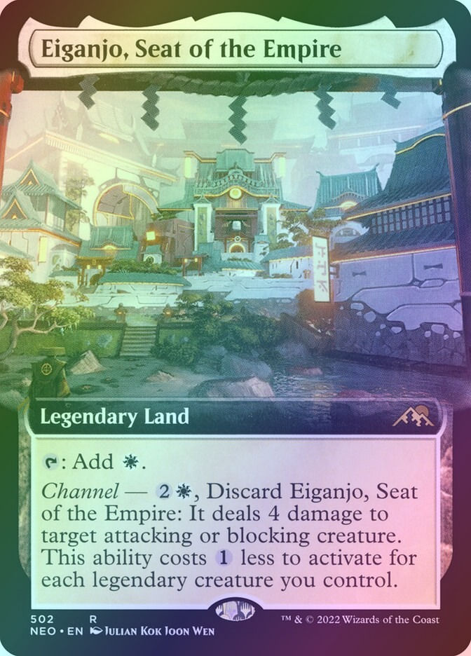 Eiganjo, Seat of the Empire (NEO) (502) / Extended Art / Foil
