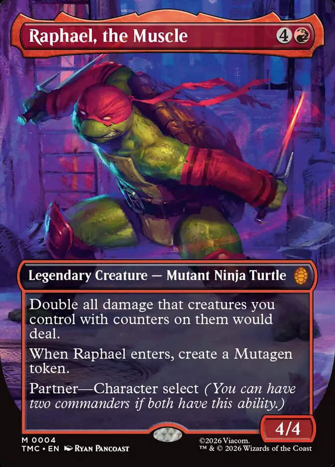 Raphael, the Muscle (TMC) (4) / Borderless