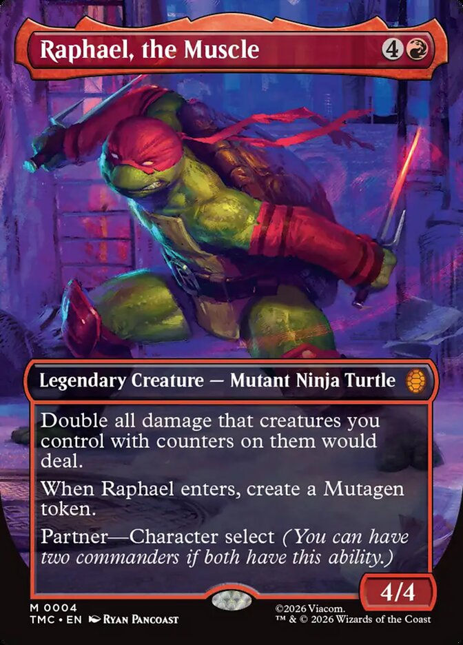 Raphael, the Muscle (TMC) (4) / Borderless