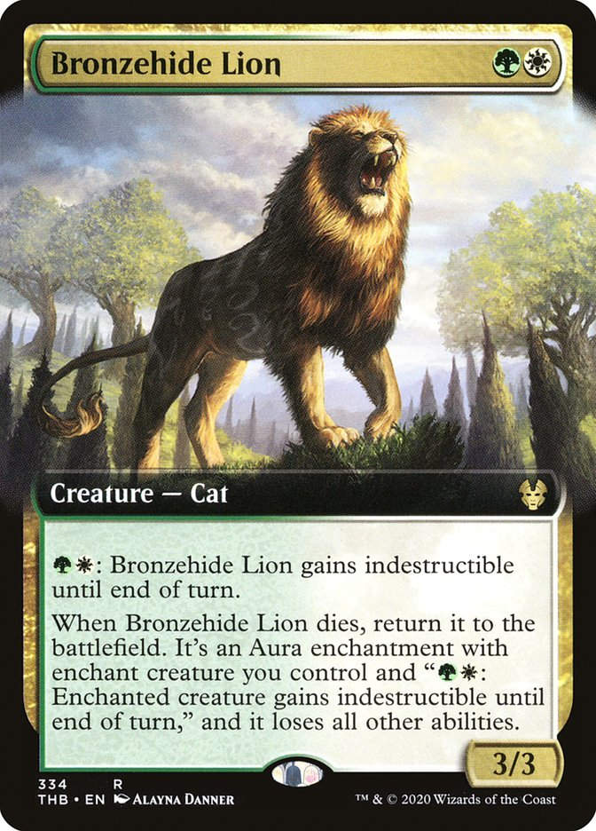 Bronzehide Lion (THB) (334) / Extended Art