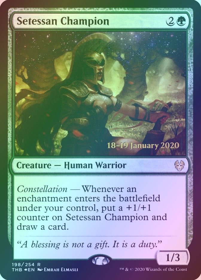 Setessan Champion (PTHB) (198s) / Foil