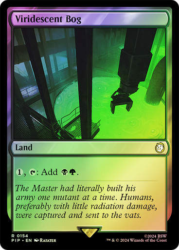 Viridescent Bog (pip) (154) / Foil