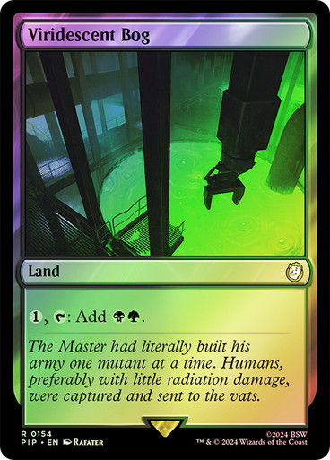 Viridescent Bog (pip) (154) / Foil
