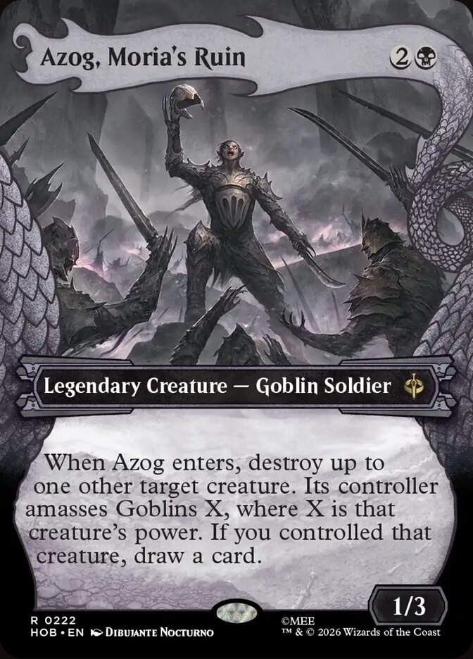 Azog, Moria's Ruin (HOB) (222) / Showcase
