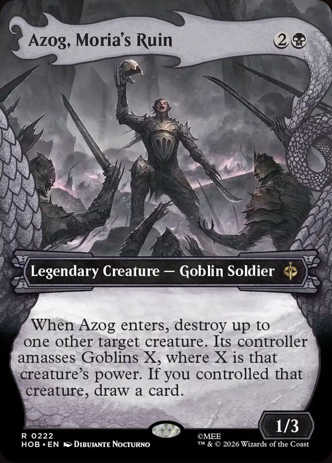 Azog, Moria's Ruin (HOB) (222) / Showcase