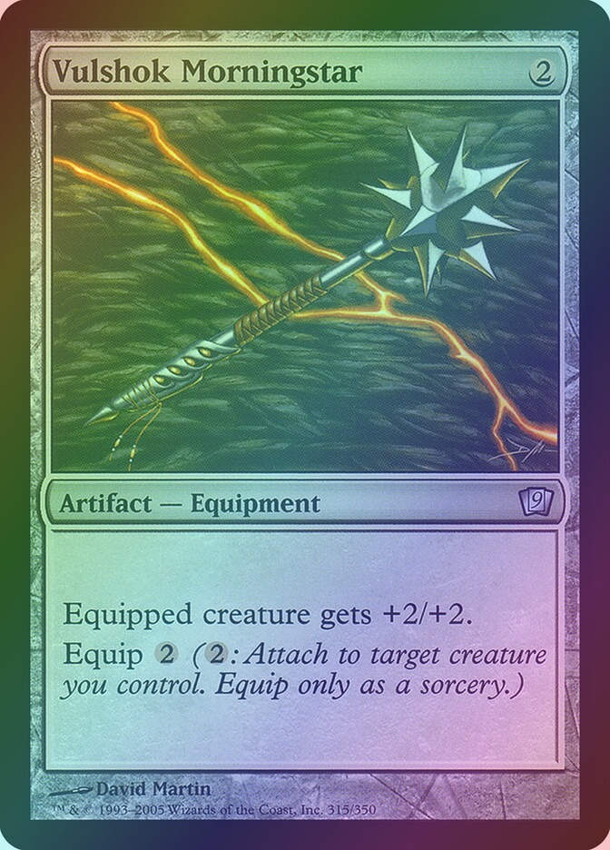 Vulshok Morningstar (9ED) (315★) / Foil