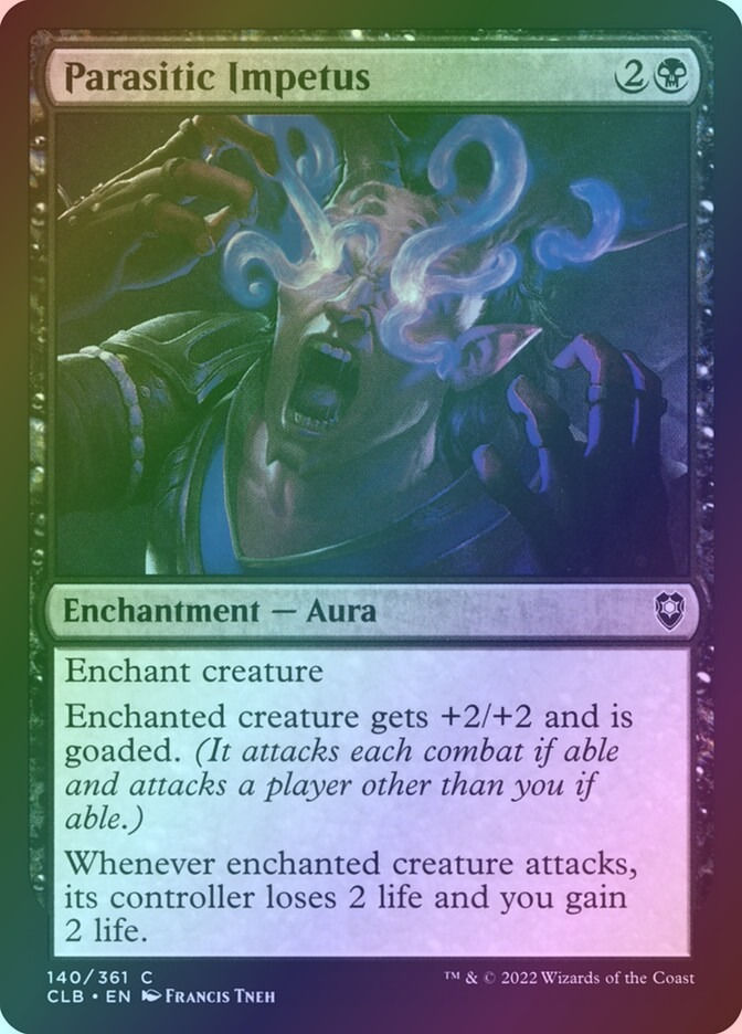Parasitic Impetus (CLB) (140) / Foil