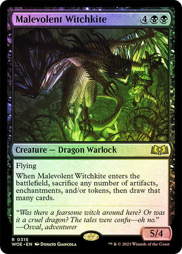 Malevolent Witchkite (woe) / JumpStart / Foil