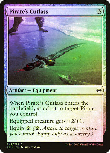 Pirate's Cutlass (XLN) (242) / Foil
