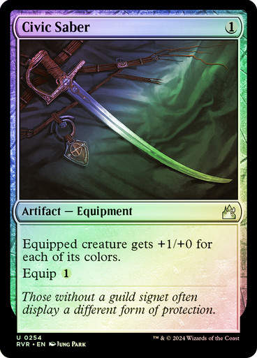 Civic Saber (rvr) (254) / Foil