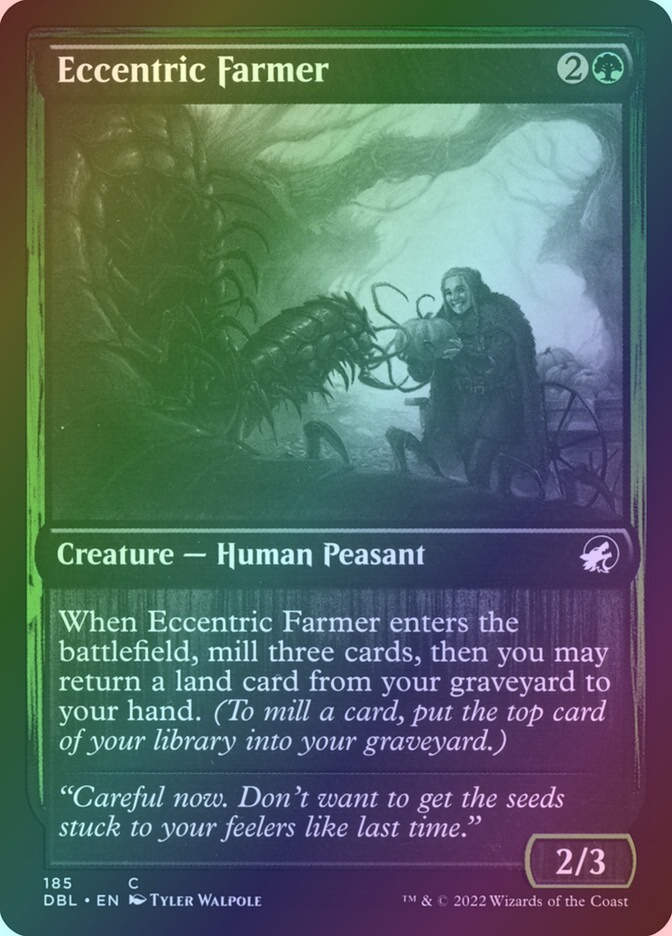 Eccentric Farmer (DBL) (185) / Foil