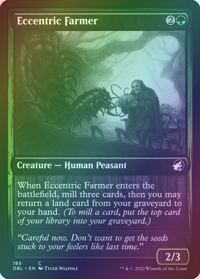 Eccentric Farmer (DBL) (185) / Foil
