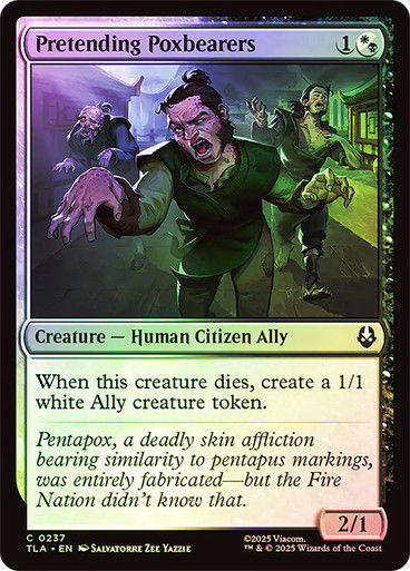 Pretending Poxbearers (TLA) (237) / Foil