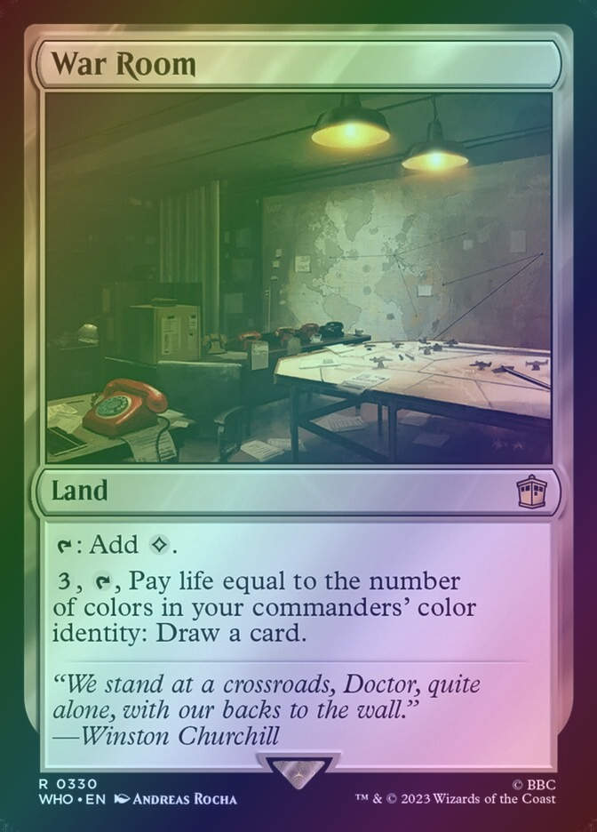 War Room (WHO) (330) / Foil
