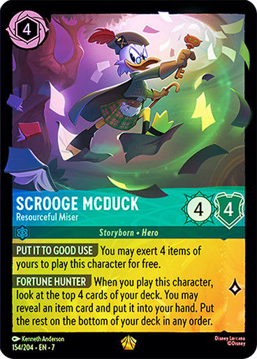Scrooge McDuck - Resourceful Miser (LOR_ARC) / Foil